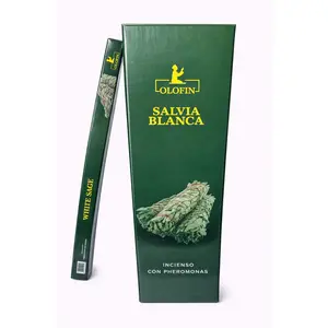 🌿 Salvia Blanca Incense (White Sage)- 8 count