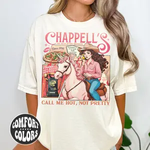 Call Me Hot, Not Pretty Comfort Colors Shirt | Hot To Go Tee | Best In The Midwest Tee | Gift For Her | Chappell's Pizza Midwest