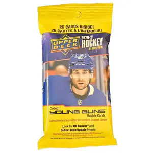 2020-21 Upper Deck Hockey Series 2 Fat Pack (26 cards)