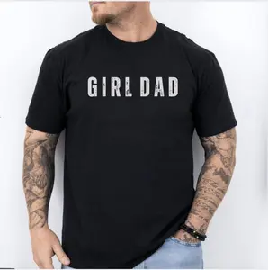 Girl Dad T-Shirt, Father’s Day Gift for Him, Birthday Gift for Dad, Unisex Cotton Tee