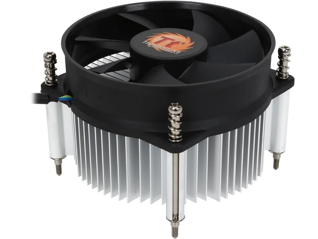 Thermaltake Gravity i2 95W 7-Bladed 92mm 4-Pins PWM Aluminum Extrusion CPU Cooling Fan for Intel Core i7/i5/i3 CLP0556-B