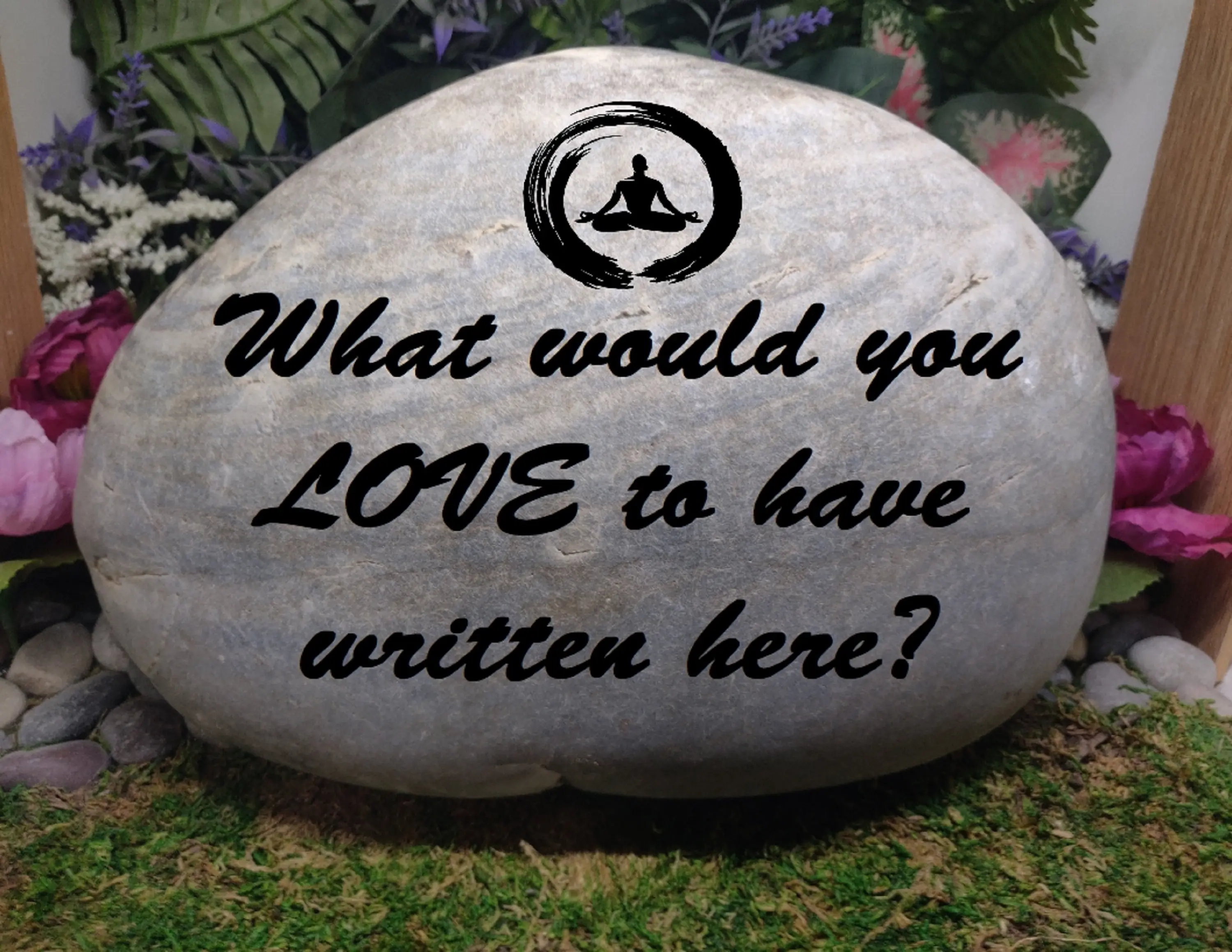 Anything Added Team Hope Inspirational Stones River Rocks Custom Order Carved Namesake Family Name Stone Engraved Garden Etched Etching Natural Idaho River Rocks