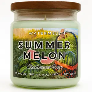 Summer Melon Candle | Refreshing Watermelon Scent