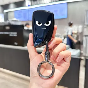 for Chevy Key Fob Cover,Soft Key Shell Case with Keychain for GMC 2021-2025 Yukon Tahoe Suburban Sierra 1500 2500HD 3500HD Car Accessories
