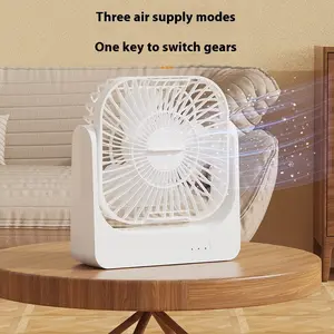Electric Desktop Hanging Dual-Function Fan, Dormitory Small Fan, Home Electric Fan, Multi-Functional Air Circulation USB Charging Mini Fan, Multifunction Rechargeable Fan