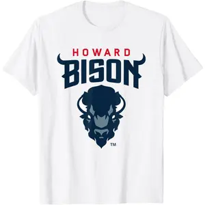 Howard University Bison Icon Logo Licensed T-Shirt