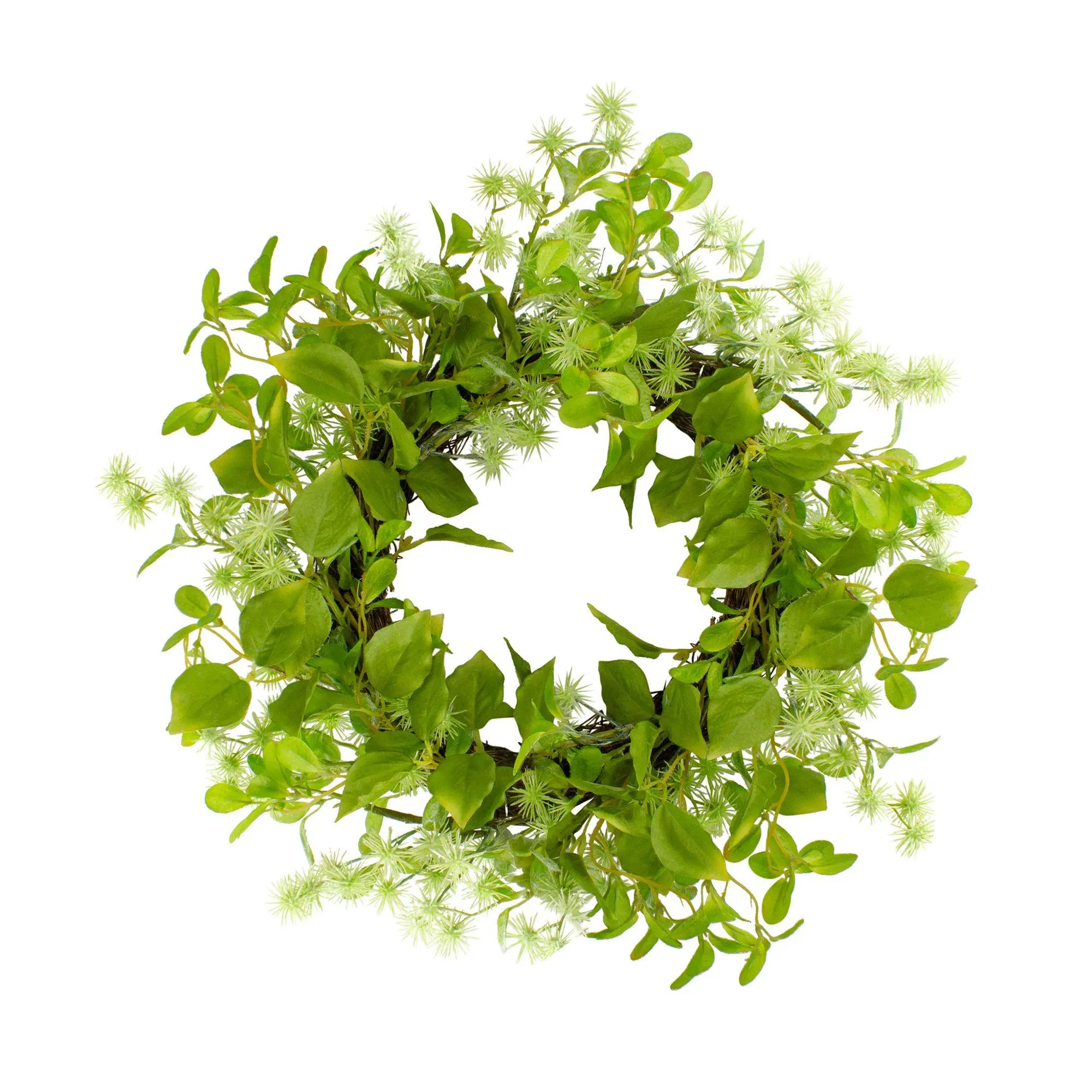 Northlight Jujube Floral and Foliage SpringtimeWreath