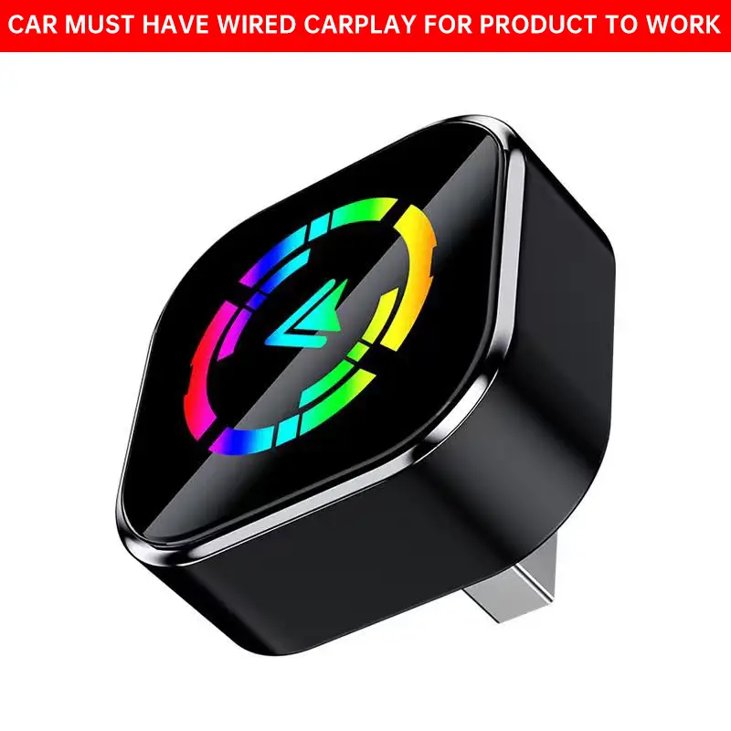 2026 Wireless carplay Adapter for iPhone/Android - Fast Connection,No Latency,Hands-Free Call wireless adapter Electronic Charger carplay dongle