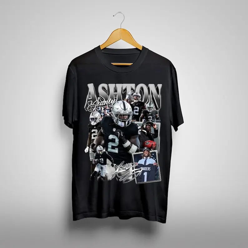 Ashton Jeanty v2 Travis Hunter Cam Ward Deion Sanders Heisman Dillion Gabriel Shadeur Sanders Vintage College Football Vintage  T-Shirt, Gift For Football Fan