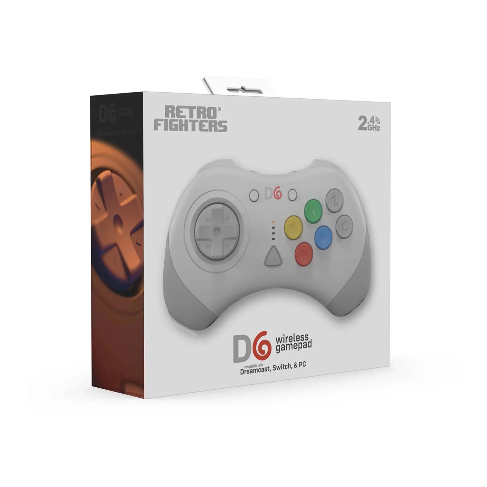 Retro Fighters D6 Wireless Fighting Gamepad for Dreamcast / Switch / PC