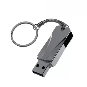 USB 3.0 High-Speed Metal Flash Drive,2TB Portable Thumb Drive with Keychain, Waterproof Retractable USB Memory Stick for efficient Data Storage, File Transfer & Backup, Compatible with PC/Laptop