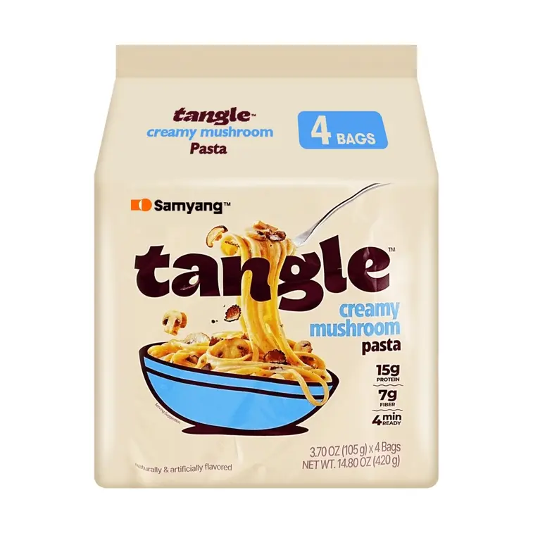 Samyang Tangle Pasta Collection (Creamy Mushroom Pasta / Garlic Oil Pasta / Bulgogi Alfredo Pasta) 14.08–14.8 oz