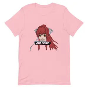 Anime Lover gift. Doki Doki just Monika. Japanese Chibi gift. Just Monica gift idea. Japanese anime. Doki Doki Literature Club T-Shirt. meme