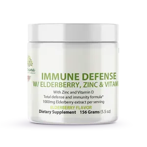 Immune Defense  with Elderberry Zinc  and Vitamin C
