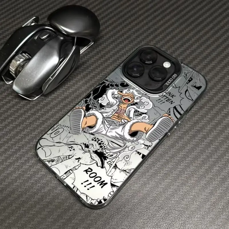 Anime Luffys Cool O-Ones s Phone Case For iPhone 17 Pro 16 15 14 13 12 11 Pro Max 16 Plus 16E 17 Air Candy Matte Back Cover