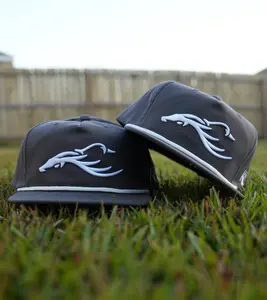 KC3 CHARCOAL ROPE HAT