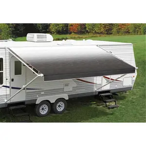 Carefree Colorado  18 ft. 2 in. Awning Replacement Fabric, Black Shale Fade