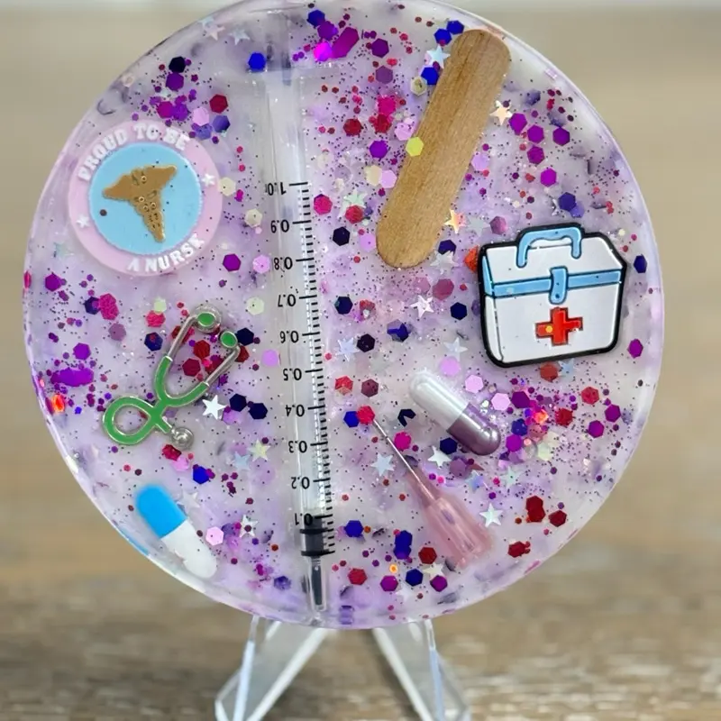 Handcrafted Nurse Coaster