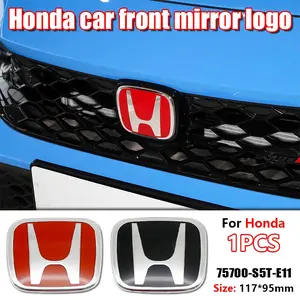 Honda Car Front & Rear Emblem Replacement, Durable Thickened Badges for Civic, Odyssey, Freed, Accord, Vehicle Exterior Decoration Accessories