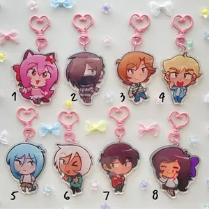 Mystreet Aphmau Keychain Perfect Gift for Aphmau Fans, Cute, Durable, And Perfect For Bags, Keys, Or Gifts. Great For Daily Use Or As Thoughtful Little Gifts For Your Friends And Yourself.