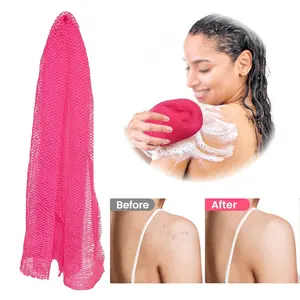 African Exfoliating Net Sponge, Ethically Sourced from Nigeria Bath Sponge, Smooth Skin Bath Sponge Shower