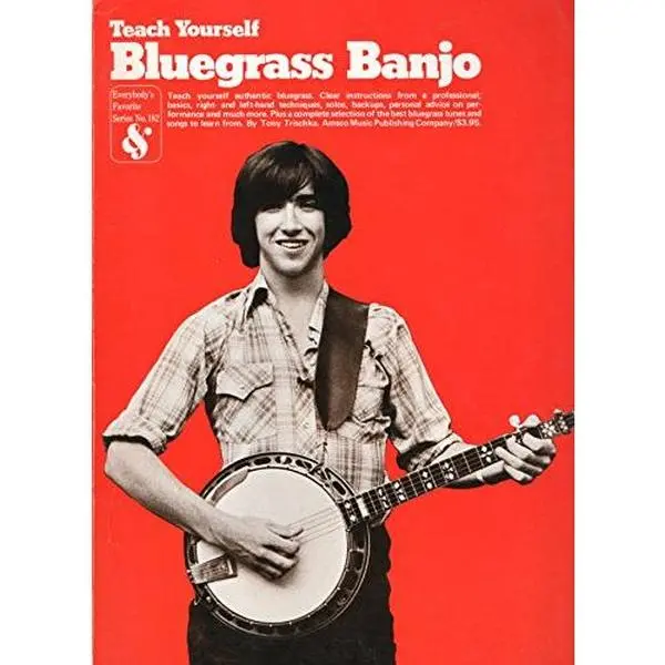 Used Authentic Bluegrass Banjo Instruction Book - Teach Yourself by Tony Trischka, Paperback, 0.55 lbs, Includes Performance Tips & Audio Versions, 0.55 Pounds