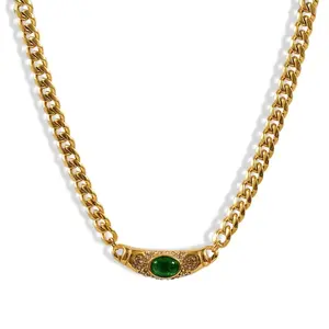 Esmeralda Necklace Stainless Steel