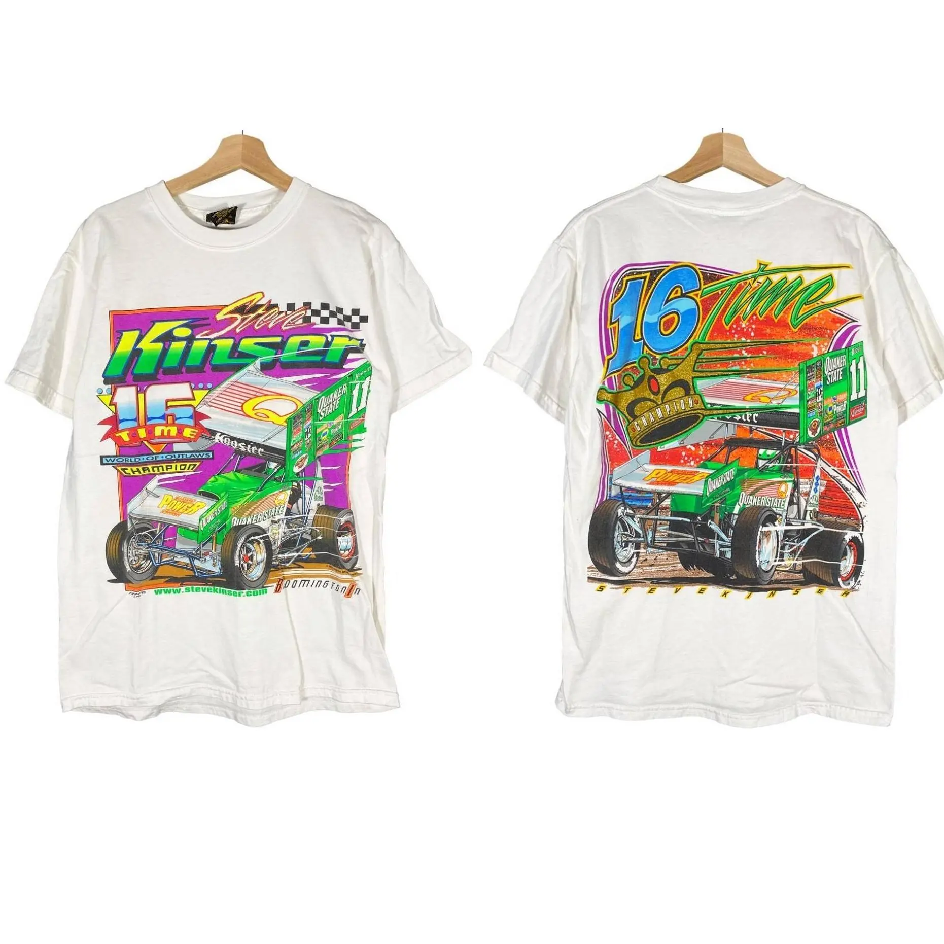 Vintage SteveKinser Sprint Racing Car 2 Sided Tee, Speed, Style & Performance For Fan, Car Lover, Tee For Him