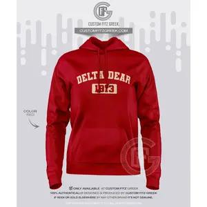 Delta Dear - DST Sorority Hoodie