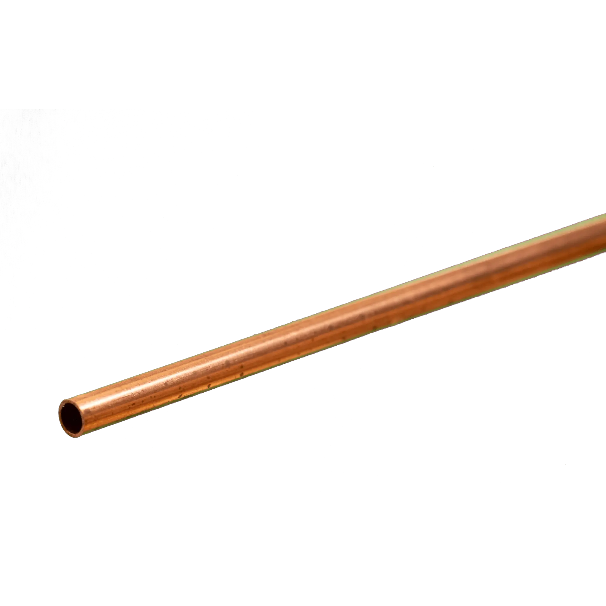 Round Copper Tube: 3/32" OD x 0.014" Wall x 12" Long (3 Pieces)