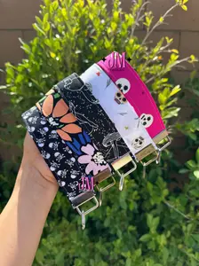 Handmade Fabric Wristlet Keychain