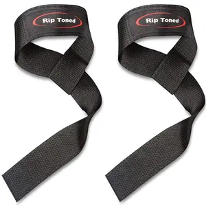 Rip Toned Lifting Straps for Weightlifting - 23" Cotton Gym Wrist Wraps for Deadlift, Strength Training, Powerlifting