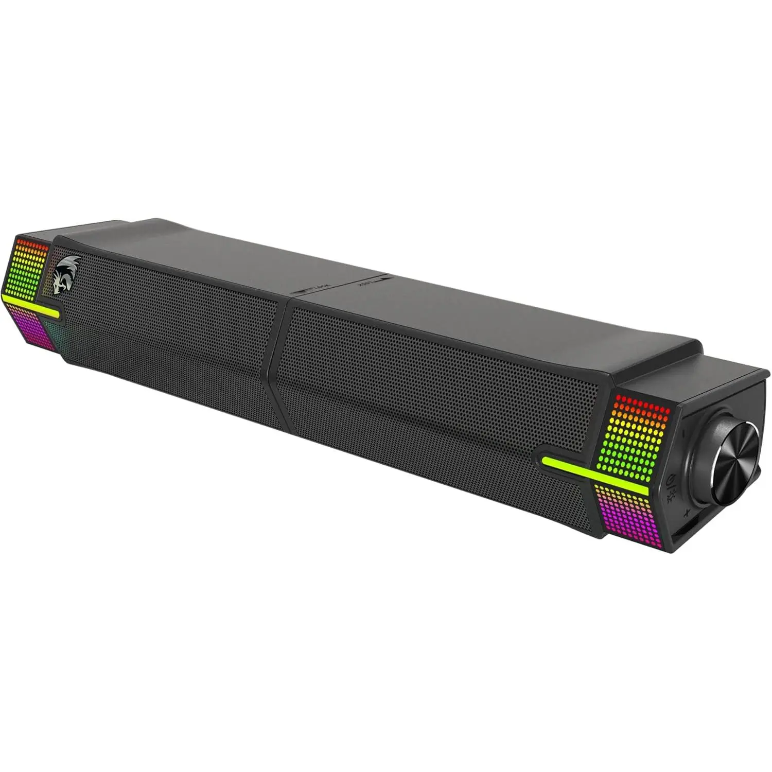 Redragon GS511 Wireless RGB Desktop Speakers, 2.0 PC Gaming Soundbar, RGB Backlight & All-in-one Control, USB Powered