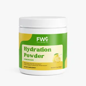 FWCLABS Hydration Powder (Lemonade) - Premium Daily Electrolyte & Vitamin B-Complex Supplement | Magnesium, Potassium & Calcium Blend for Daily Wellness - Non-GMO Formula - 162g