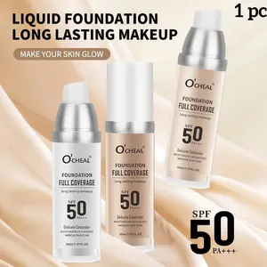 Temperature-changing Liquid Foundation, Moisturizing Concealer, Long-lasting and Docile, Not Easy To Take Off Makeup, Brightening and Color-changing Concealer, Cover Up