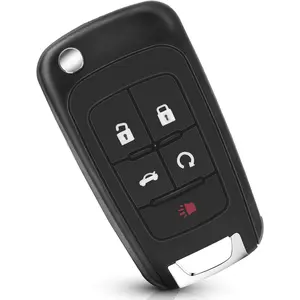 Replacement Key Fob for Chevy Equinox Camaro Cruze Malibu & Buick LaCrosse – Smart Remote Key for GMC Terrain (2010–2018)