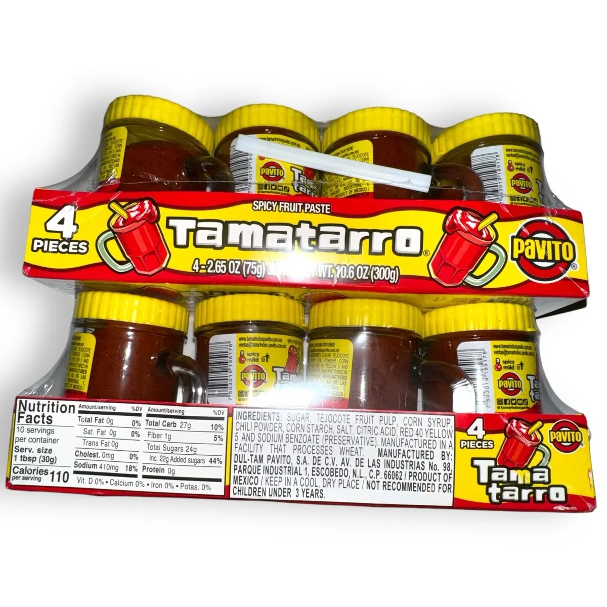 Tamatarro Tamarind Candy Jars