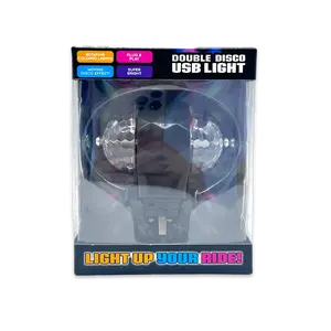 Double Disco Ball Light