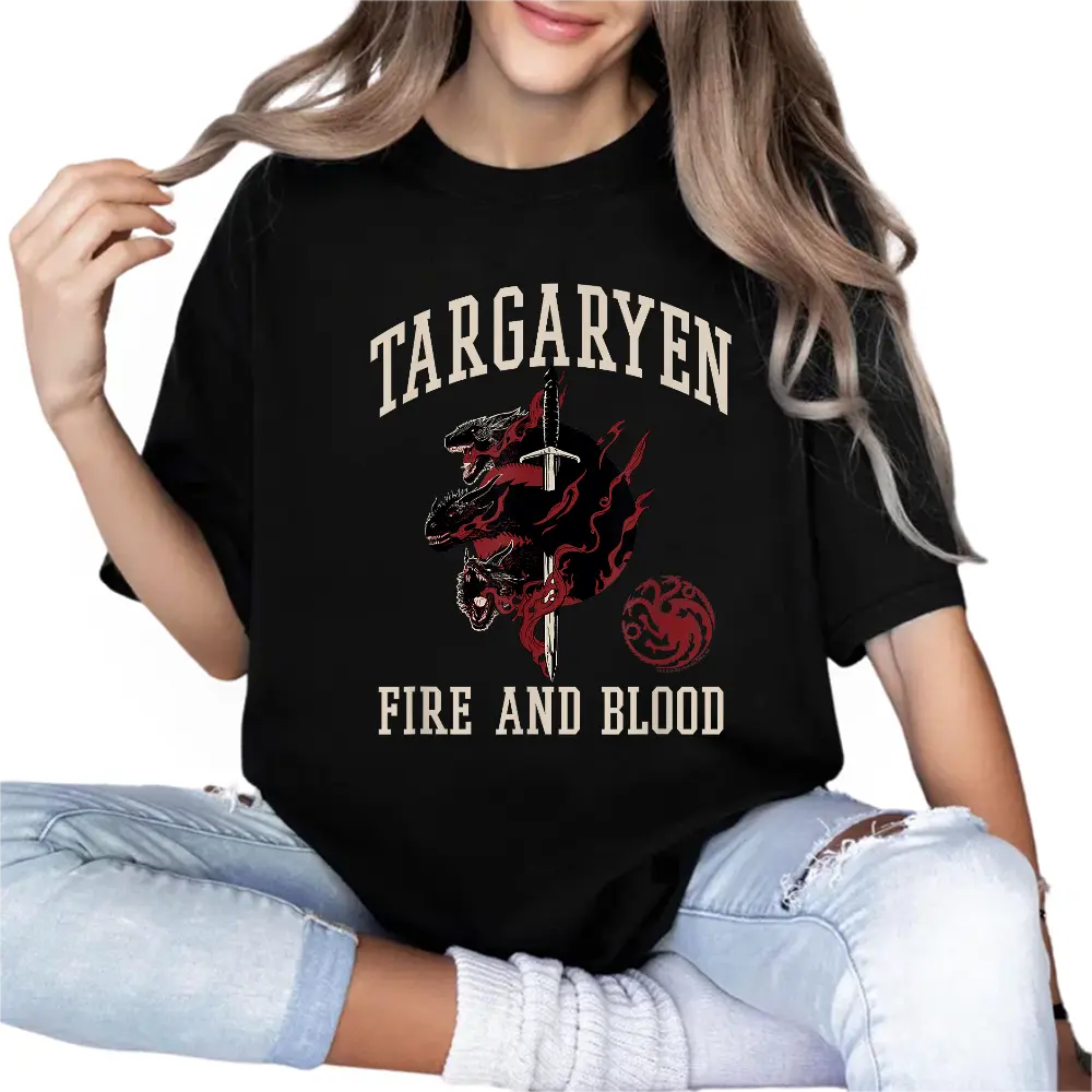 Game of Thrones Targaryen Fire and Blood T-Shirt