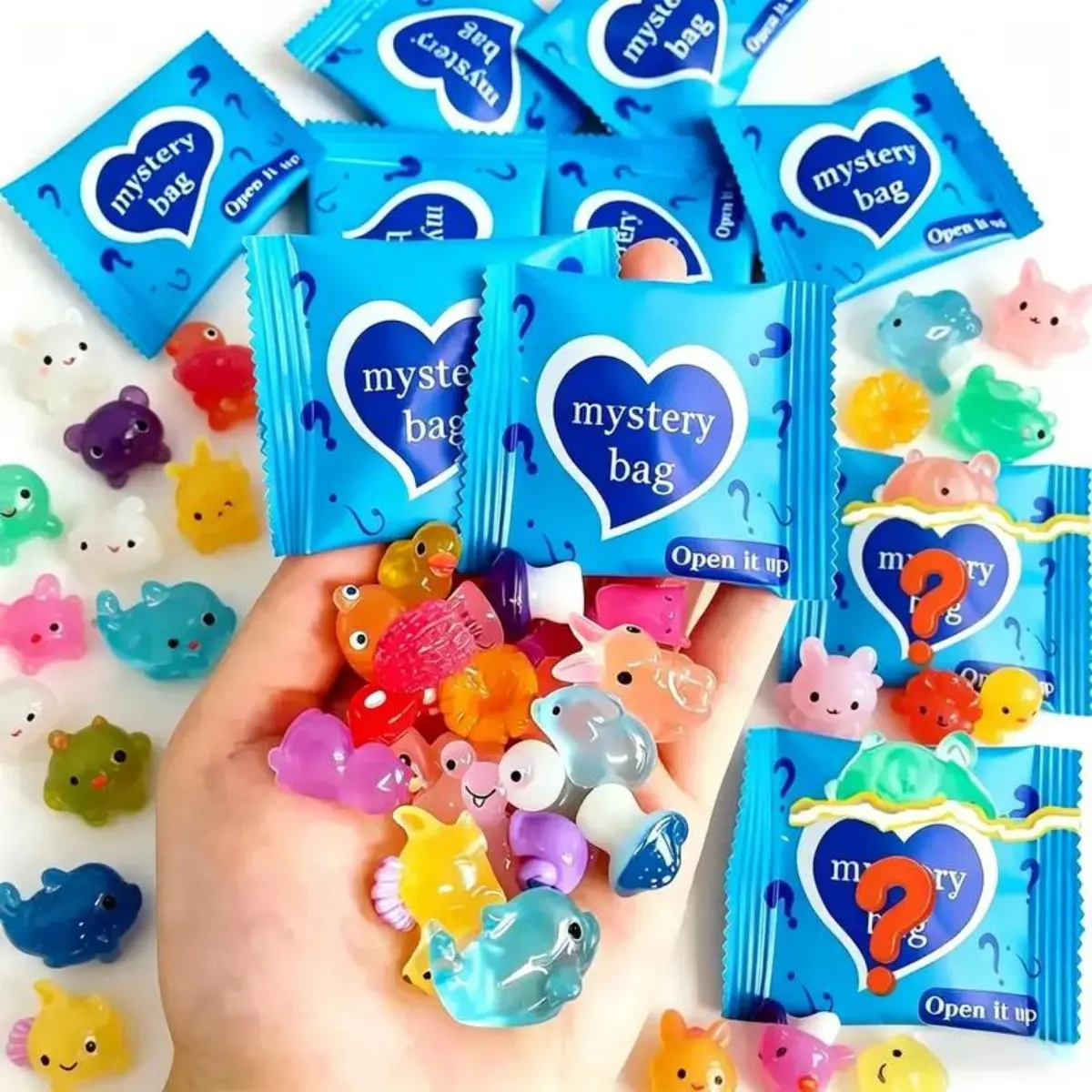 60/100 Pcs Mini Resin Animal Models, Random Color Mini Resin Animal Ornaments, Cute Resin Animal Ornaments, Creative Home Office Desk Ornaments Garden Accessories Garden Gnomes