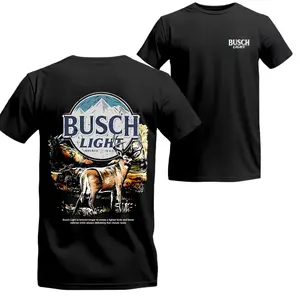 [Sale Up To 30%] Busch Light Deer Hunting T-Shirt â€“ Outdoor Beer Life Tee for Mountain Men, Hunter Dads & Country Drinkers