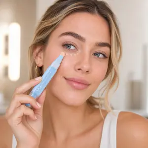 Full-Coverage Cosmetic Concealer – Hydrating moisturizer makeup for eyes, conceals facial imperfections, acne scars and spots, suitable for all skin types