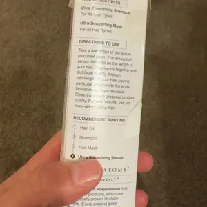 Product Review of Ultra Smoothing Hair Serum – Reduce Frizz & Deep Hydration | Niacinamide + Carbohydrate Complex for Silky, Smooth Hair | Vegan, SLS & Paraben-Free from c**5