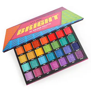 42color Dazzling Eyeshadow Palette Ultra Pigmented & Blendable, One-Swipe Intensity, Perfect for Parties & Festivals, Unleash Your Creativity