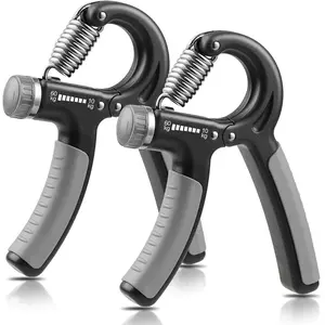 NIYIKOW 2 Pack Grip Strength Trainer, Hand Grip Strengthener, Adjustable Resistance 22-132Lbs (10-60kg), Forearm Strengthener, Perfect for Musicians Athletes