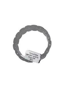 Snowflake Garden Quartz (Squoval Beads)