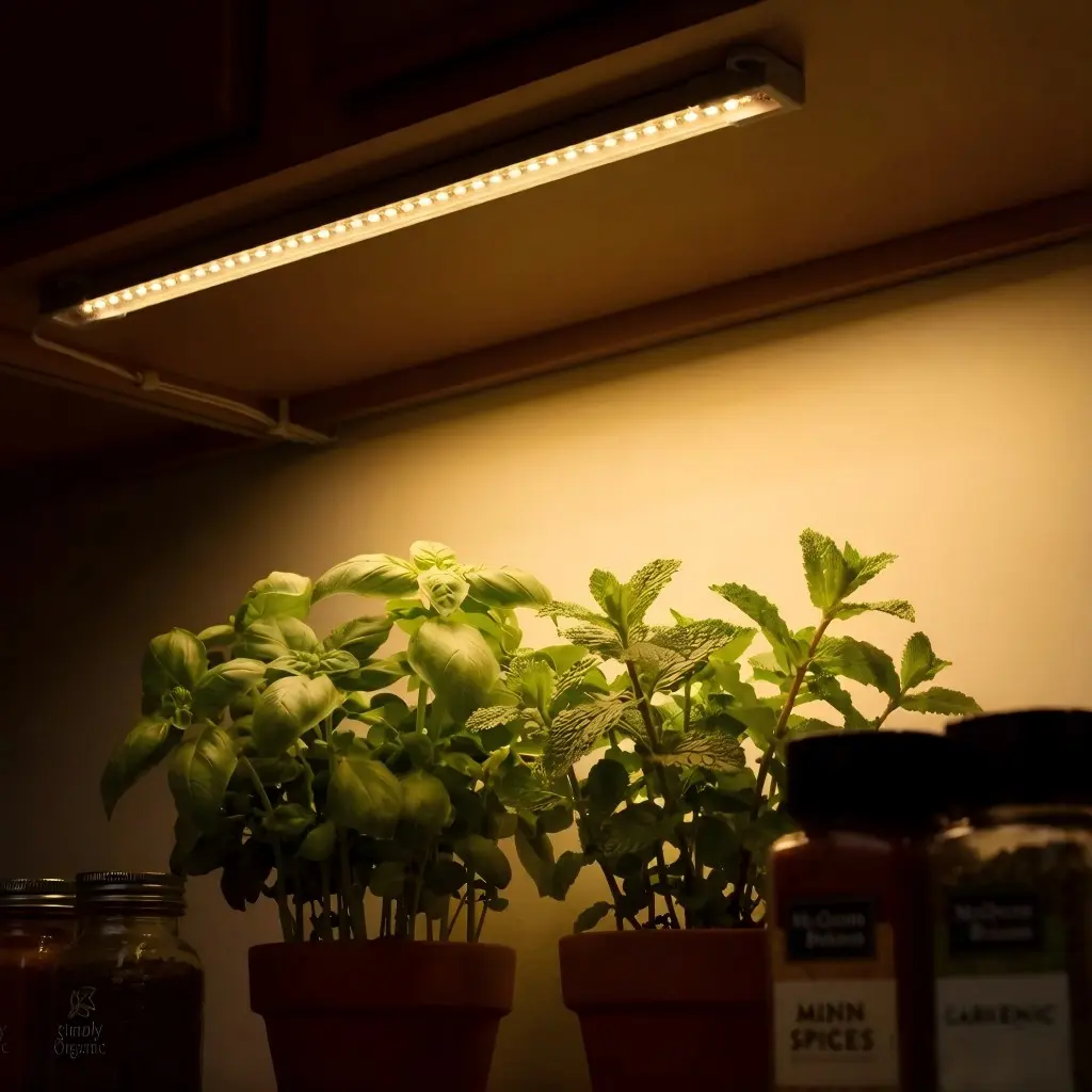 Plant Light Strip & Grow Lights for Indoor Plants, Grow Light for Seedlings, LED Full Spectrum Growing Lamp with 3/9/12H Auto Timer, 10-Level Dimmer, Dimmable for Seed Starting, Germination, Flowers - Ideal for Indoor Green House Use