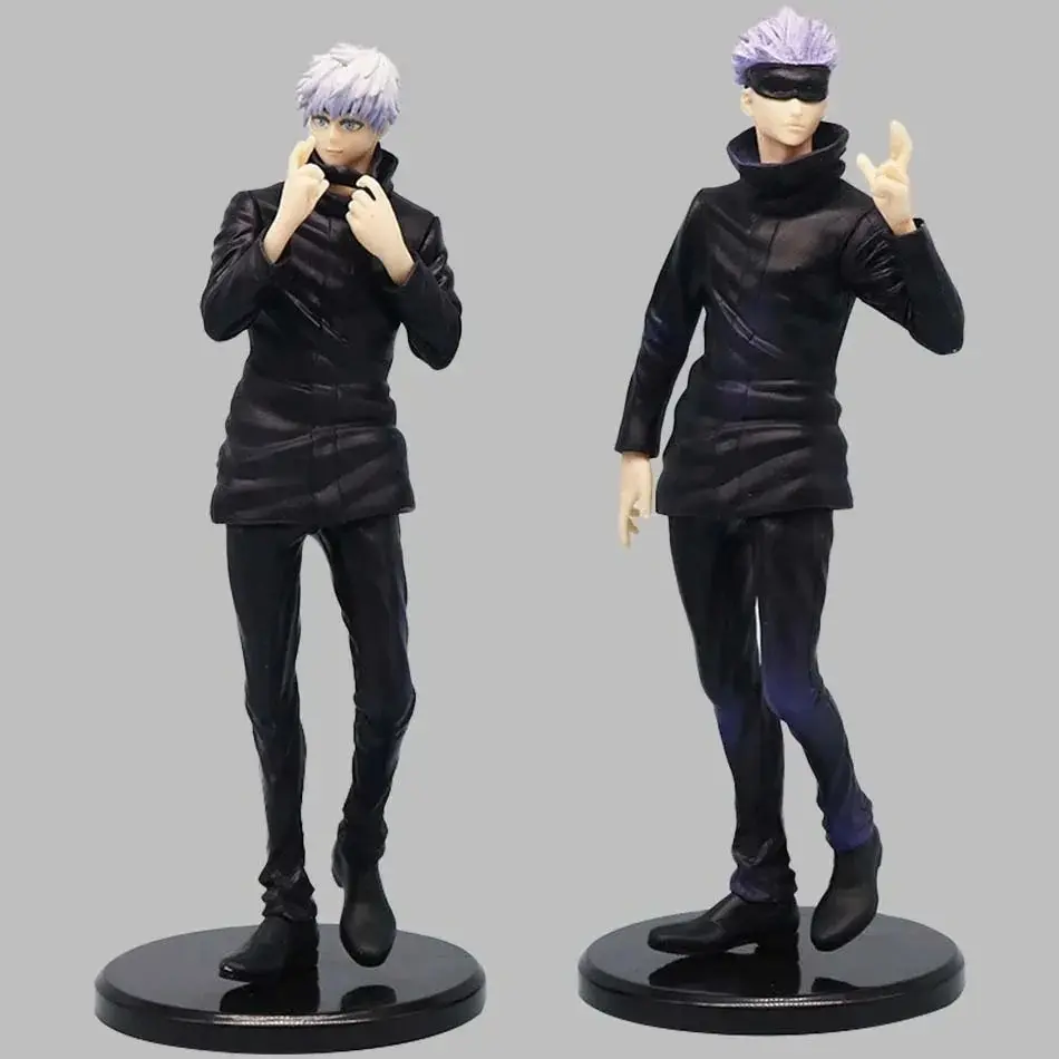 19cm Satoru Gojo Anime Figure – PVC Articulated Model – Collectible Display Toy