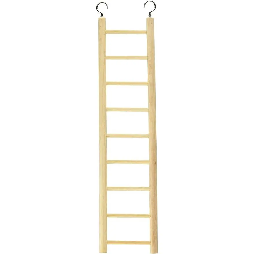 Living World wooden Ladder 9 Step
