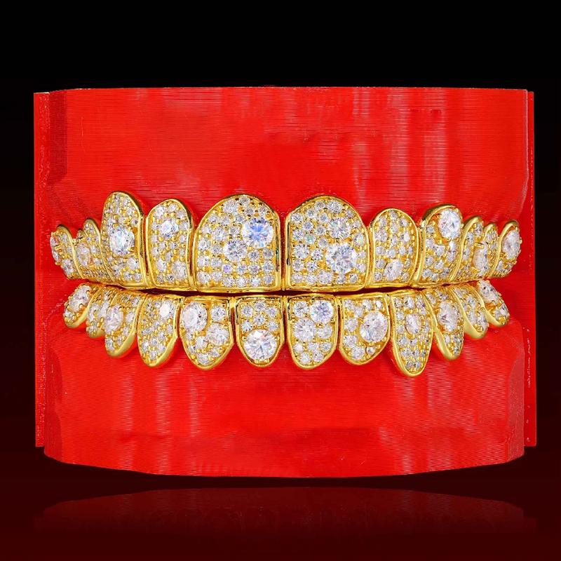 GBT Galaxy Set Custom Moissanite Grillz